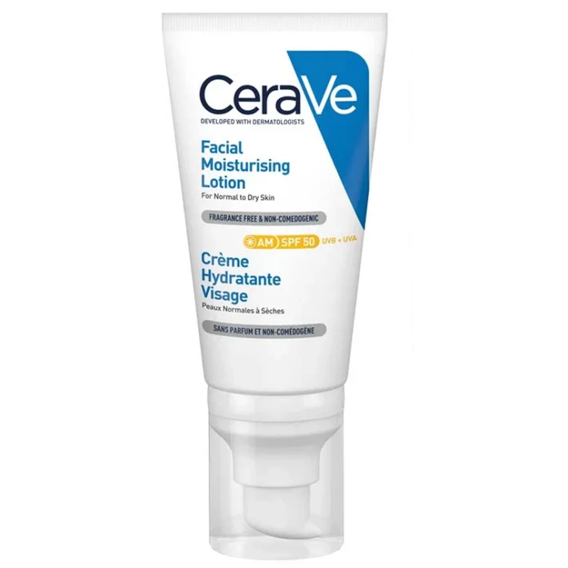 CeraVe Facial Moisturizing Lotion SPF50 52ml GR Αντηλιακή Κρέμα Προσώπου.