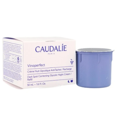 Caudalie Vinoperfect Dark Spot Correcting Glycolic Night Cream Refill 50ml.