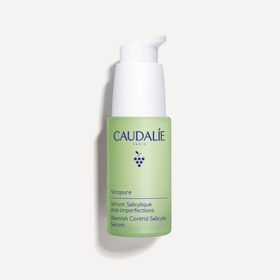CAUDALIE Vinopure Blemish Control Salicylic Serum -Όρος για Επιδερμίδες με Τάση για Ακμή, 30ml.
