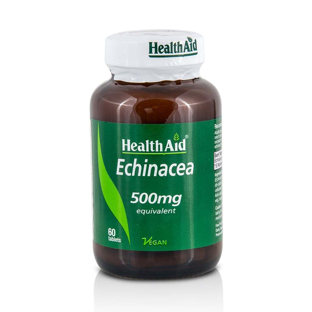 HEALTH AID - Echinacea 500mg - 60tabs.