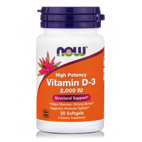 Vitamin D-3 2000 IU Softgels.