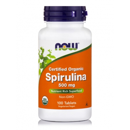 Spirulina 500 mg 100 Tablets.