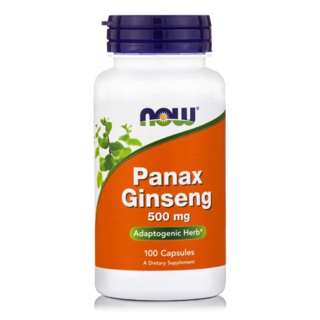Panax Ginseng 500 mg Capsules.