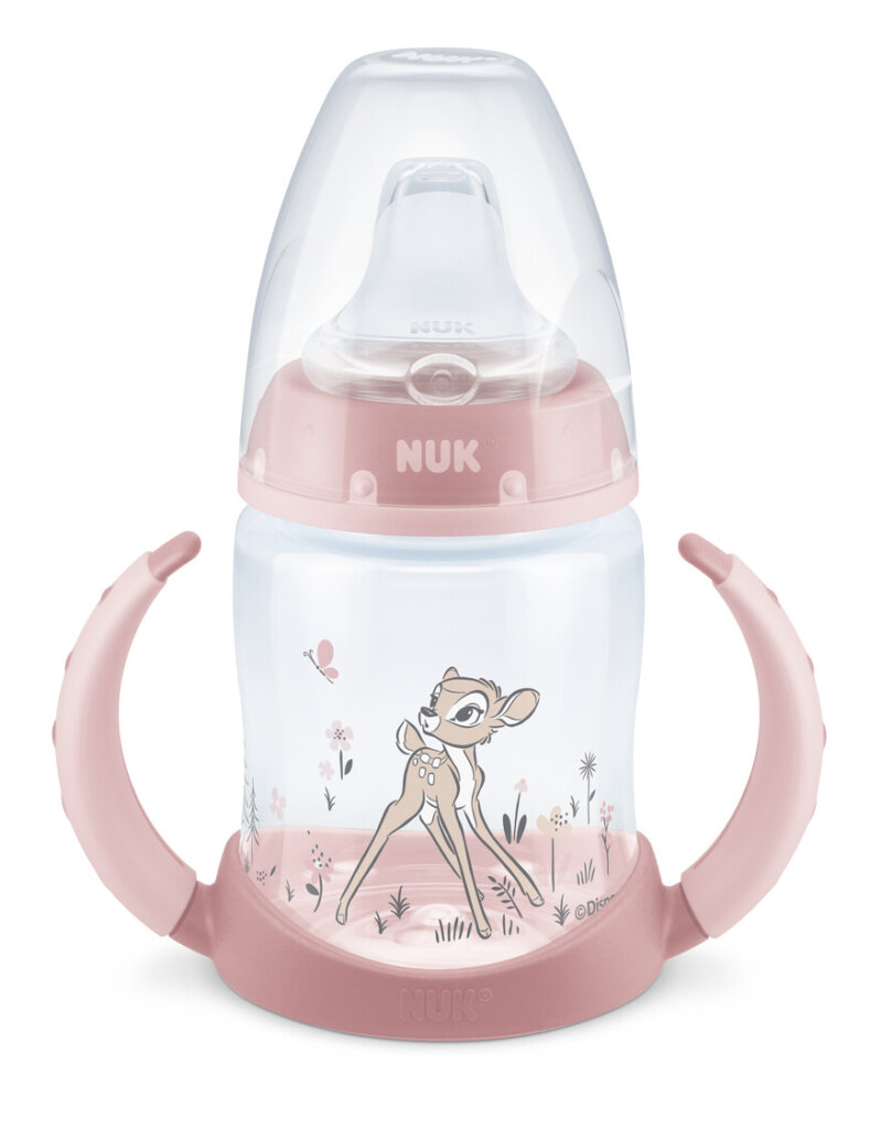 NUK ΜΠΙΜΠΕΡΟ F.C.PLUS PP 150ml ΕΚΠΑΙΔ.ΜΕ ΔΥΟ ΛΑΒΕΣ BAMBI TEMP.CONTROL.