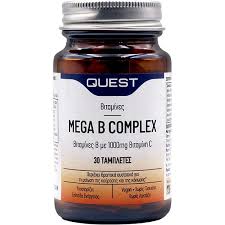 Mega B Complex 30 caps.
