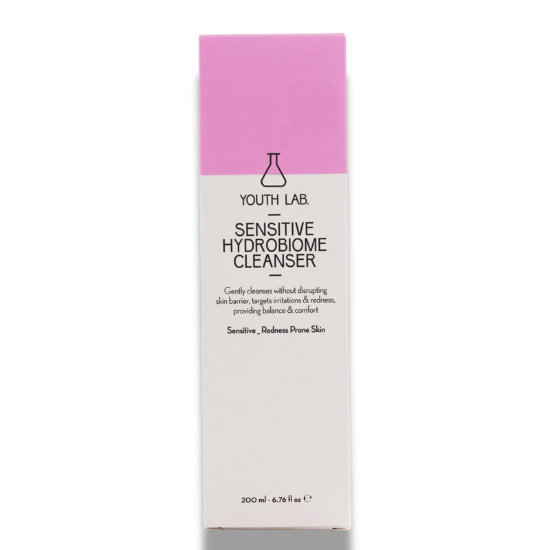 Sensitive Hydrobiome Cleanser 200ml.