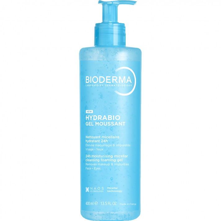 HYDRABIO GEL MOUSSANT 400ML.
