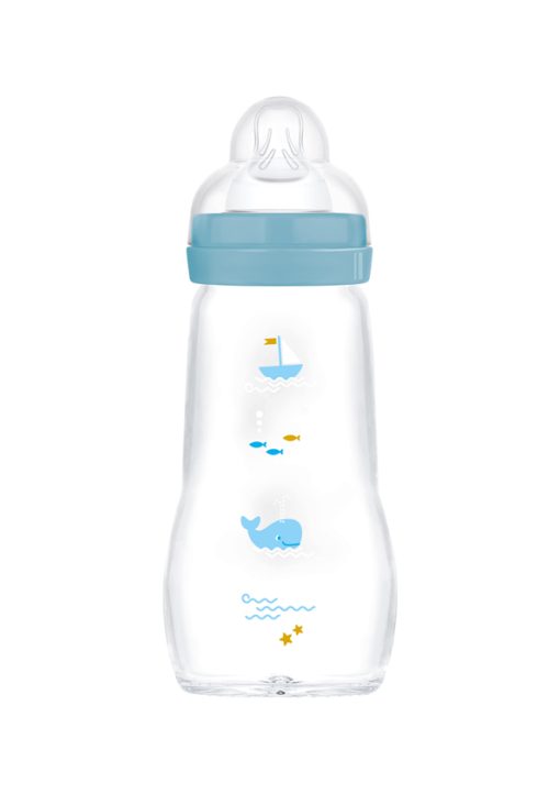 Μπιμπερό Γυάλινο Feel Good 260ml 2+μηνών.