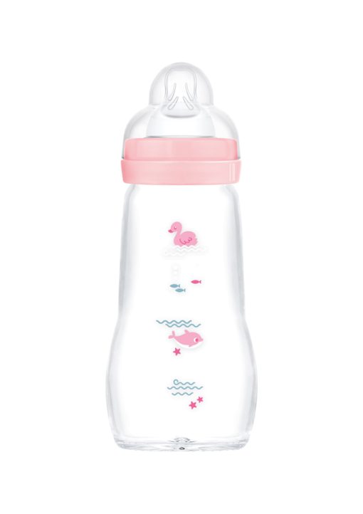 Μπιμπερό Γυάλινο Feel Good 260ml 2+μηνών.