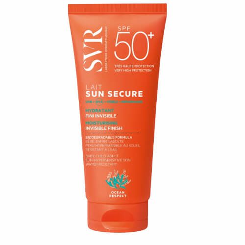 SVR Sun Secure Lait Moisturising Invisible Finish SPF50+ Αντιηλιακό Λεπτόρευστο Γαλάκτωμα για Πρόσωπο & Σώμα 250ml