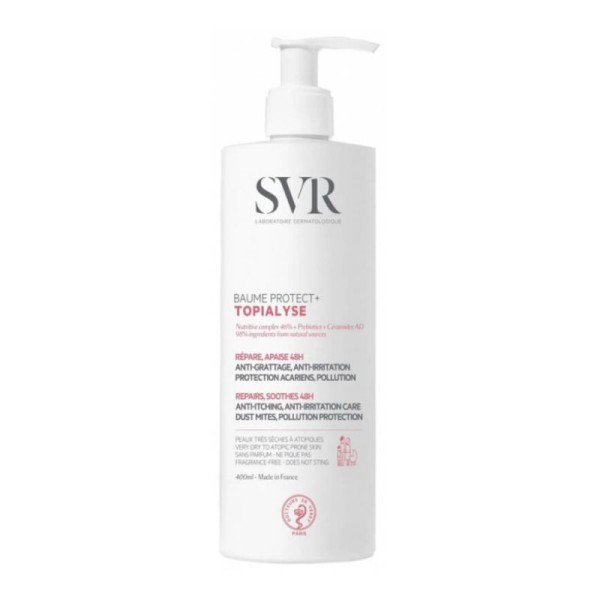 SVR Topialyse Baume Protect+ Καταπραυντική Κρέμα για πολύ ξηρή & ατοπική επιδερμίδα 400ml.