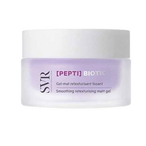 SVR Pepti Biotic Gel-mat Retexturisant Lissant Κρέμα Τζελ Προσώπου με Πεπτίδια για Ματ λεία όψη 50ml.