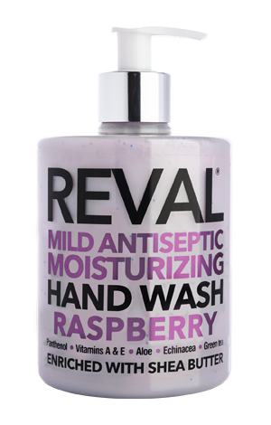 Φωτογραφία από INTERMED - REVAL Mild Antiseptic Moisturizing Hand Wash (Rapsberry) - 500ml