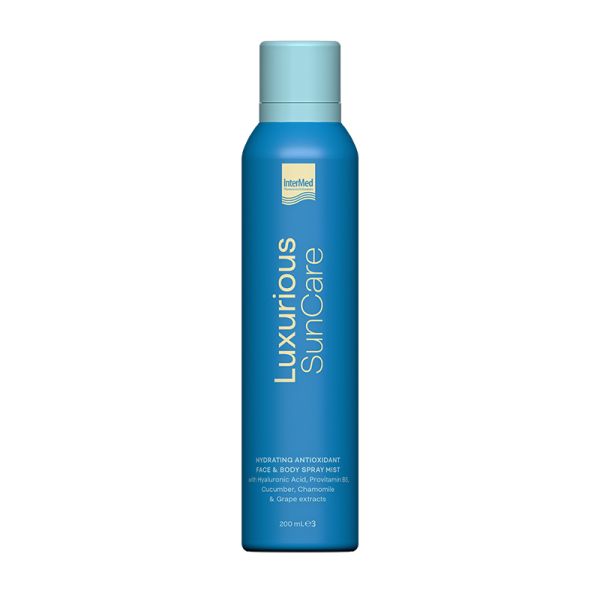 Φωτογραφία από Luxurious Sun Care Hydrating Antioxidant Mist Face & Body.Ενυδατικό και αντιοξειδωτικό spray προσώπου και σώματος 200ml.