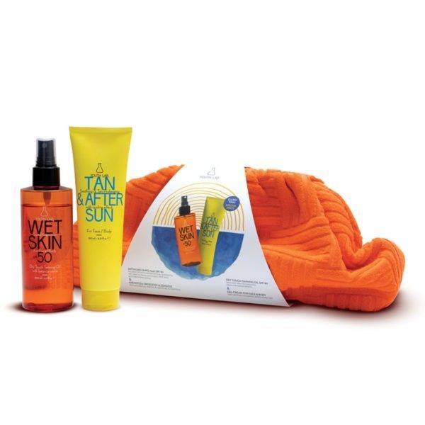 Φωτογραφία από Youth Lab – Value Set Wet Skin Αντηλιακό Ξηρό Λάδι με Ενεργοποιητή Μαυρίσματος SPF50 200ml & Tan & After Sun 150ml.
