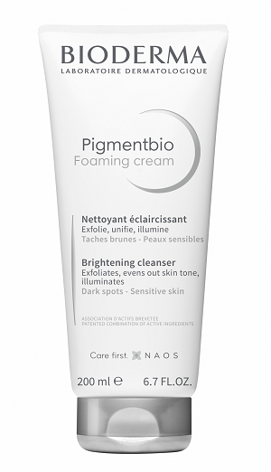 Φωτογραφία από Bioderma Pigmentbio Foaming Cream  Απολεπιστική κρέμα καθαρισμού φωτεινότητας για δέρμα με  υπερμελάγχρωση 200ml.