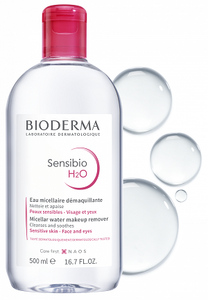 Φωτογραφία από Bioderma Sensibio H2O Micellar water Νερό καθαρισμού και ντεμακιγιάζ για ευαίσθητο δέρμα 500ml.