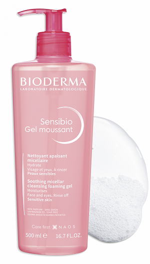 Φωτογραφία από Bioderma Sensibio Gel Moussant Καταπραϋντικό Gel Καθαρισμού για ευαίσθητο δέρμα 500ml.