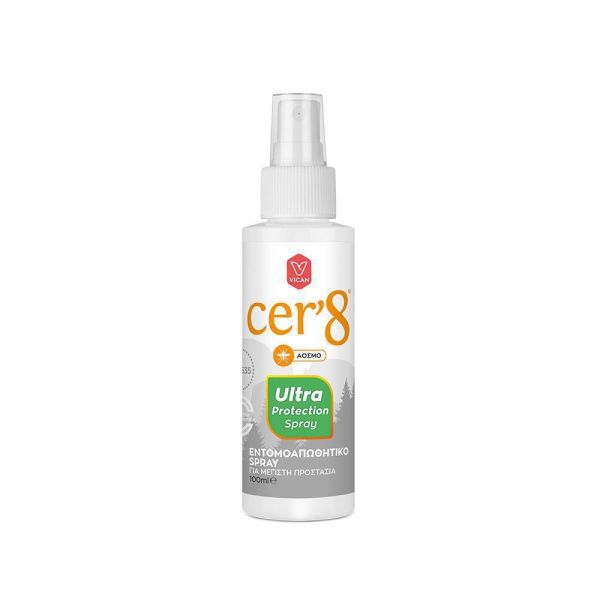 Φωτογραφία από Cer 8 Ultra Protection Εντομοαπωθητικό Spray 100ml.