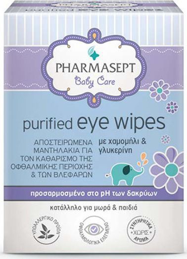 Φωτογραφία από Purified Eye Wipes 10τεμ