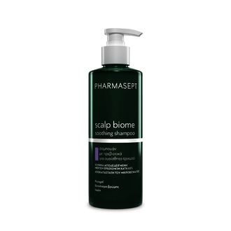 Φωτογραφία από Pharmasept Scalp Biome Soothing Shampoo /Σαμπουάν με πρεβιοτικά, για το ευαίσθητο τριχωτό της κεφαλής 400ml.