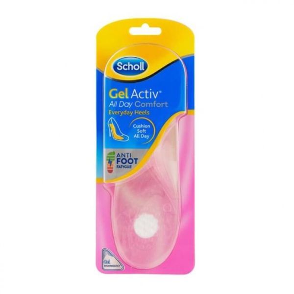 Φωτογραφία από Scholl Gel Activ All Day Comfort Everyday Heels 1 Ζεύγος | Καθημερινοί Γυναικείοι Πάτοι για Παπούτσια με Τακούνι Μεγέθους 36-42.