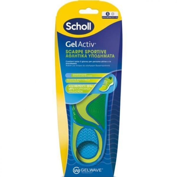 Φωτογραφία από Scholl Gel Activ Sport Shoes No.S (35.5-40.5) 2τμχ | Γυναικείοι Ανατομικοί Πάτοι Μεγ. (35.5-40.5).