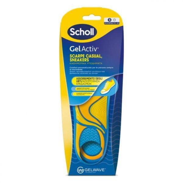 Φωτογραφία από Scholl Gel Activ Everyday No.S (35.5-40.5) 2τμχ | Γυναικείοι Ανατομικοί Πάτοι (35.5-40.5).