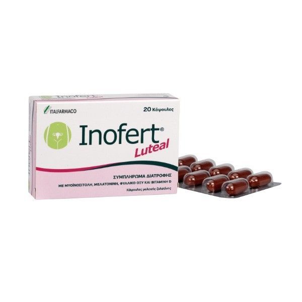 Φωτογραφία από Inofert Luteal x 20 Caps.