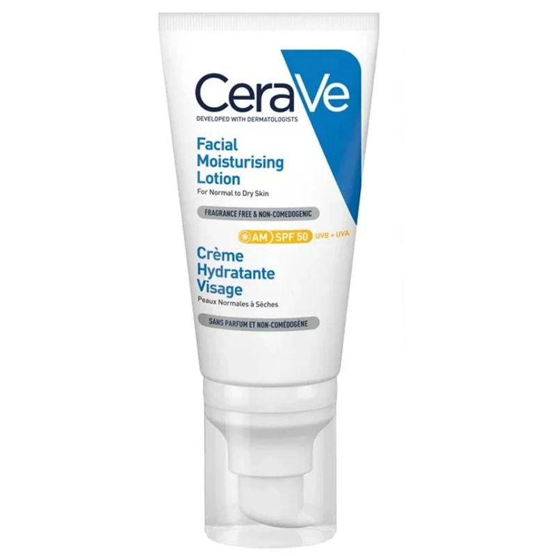 Φωτογραφία από CeraVe Facial Moisturizing Lotion SPF50 52ml GR Αντηλιακή Κρέμα Προσώπου.