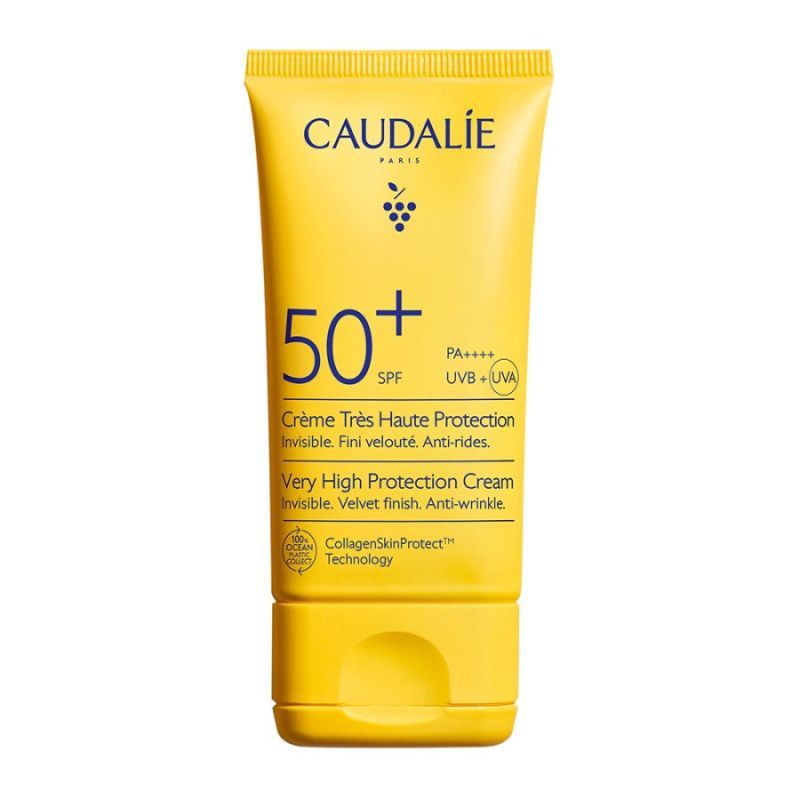 Φωτογραφία από CAUDALIE Vinosun Protect High Protection Cream SPF50, 50ML.