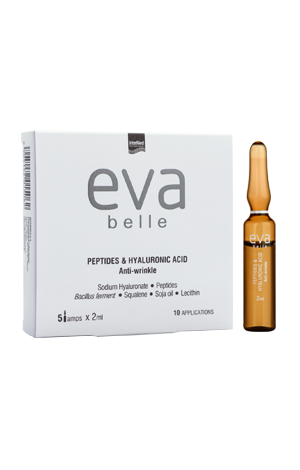 Φωτογραφία από Eva Belle Αμπούλες PEPTIDES & HYALURONIC ACID.