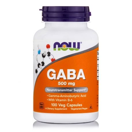 Φωτογραφία από GABA 500 mg Veg Capsules.