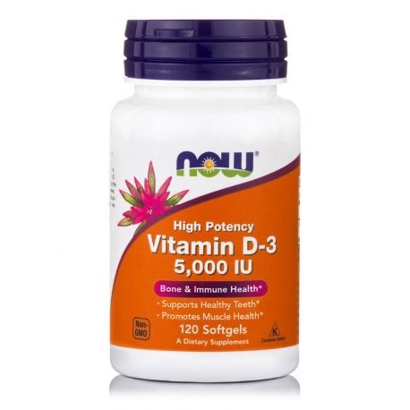 Φωτογραφία από Vitamin D-3 5,000 IU Softgels.