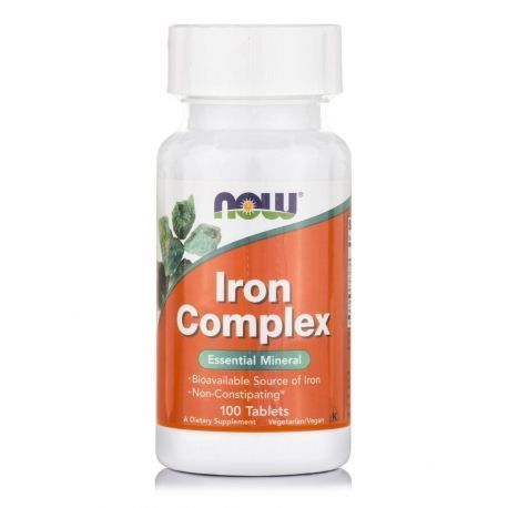 Iron Complex Vegetarian Tablets. Φωτογραφία από Iron Complex Vegetarian Tablets.