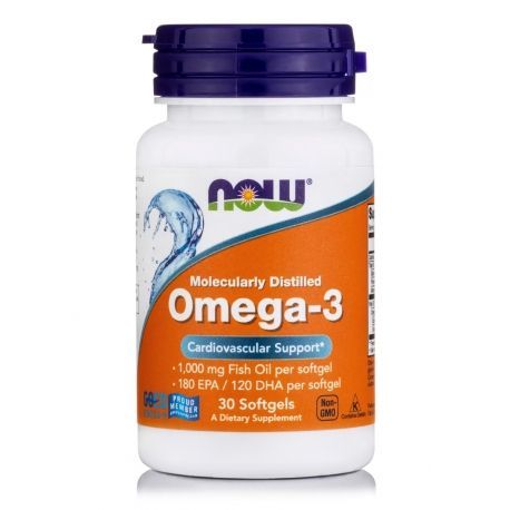 Φωτογραφία από Omega-3, (Bovine Gelatin) Molecularly Distilled Softgels.