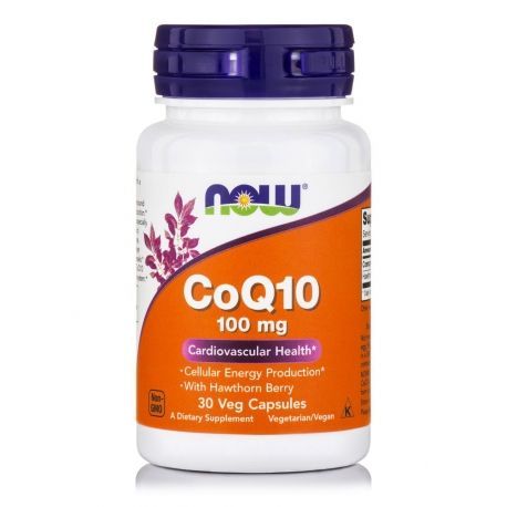 CoQ10 100 mg with Hawthorn Berry Veg Capsules. Φωτογραφία από CoQ10 100 mg with Hawthorn Berry Veg Capsules.