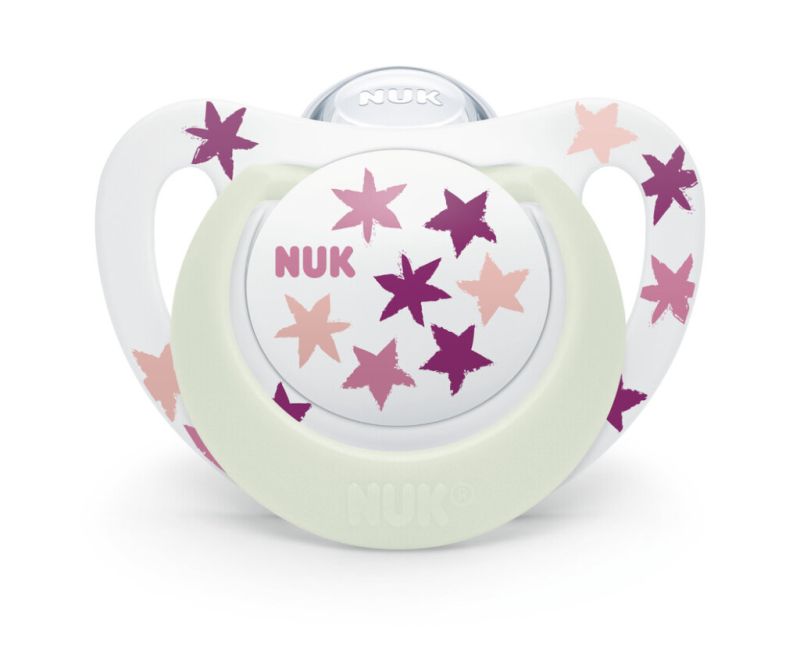 Φωτογραφία από NUK Star Night Πιπίλες Σιλικόνης 6-18M
