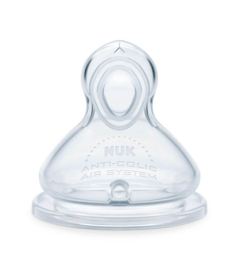 Φωτογραφία από NUK First Choice Plus Θηλές Σιλικόνης Flow Control ( 6-18 Μηνών).