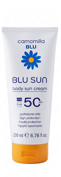 Φωτογραφία από CAMOMILLA BLU Blu Sun Αντηλιακή Κρέμα για το Σώμα SPF50 200ml.