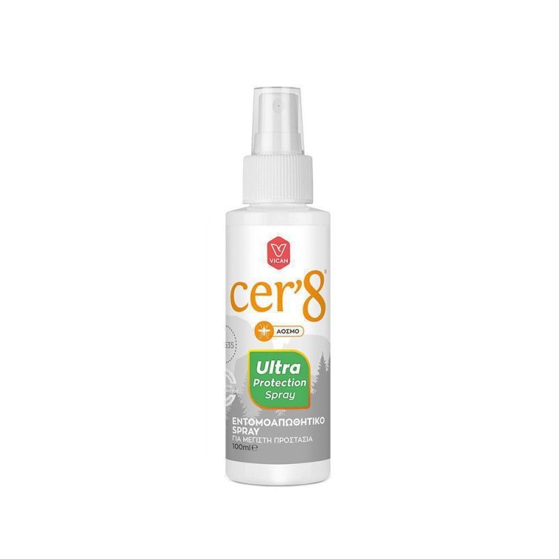 Φωτογραφία από Cer 8 Ultra Protection Εντομοαπωθητικό Spray 100ml.