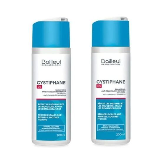 Φωτογραφία από Bailleul Promo Cystiphane DS Intensive Anti-Dandruff Σαμπουάν κατά της Πιτυρίδας 2x200ml 1+1.