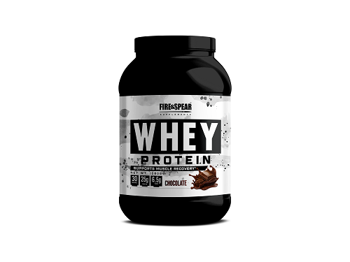 Φωτογραφία από Fire & Spear Whey Protein chocolate 1kg.