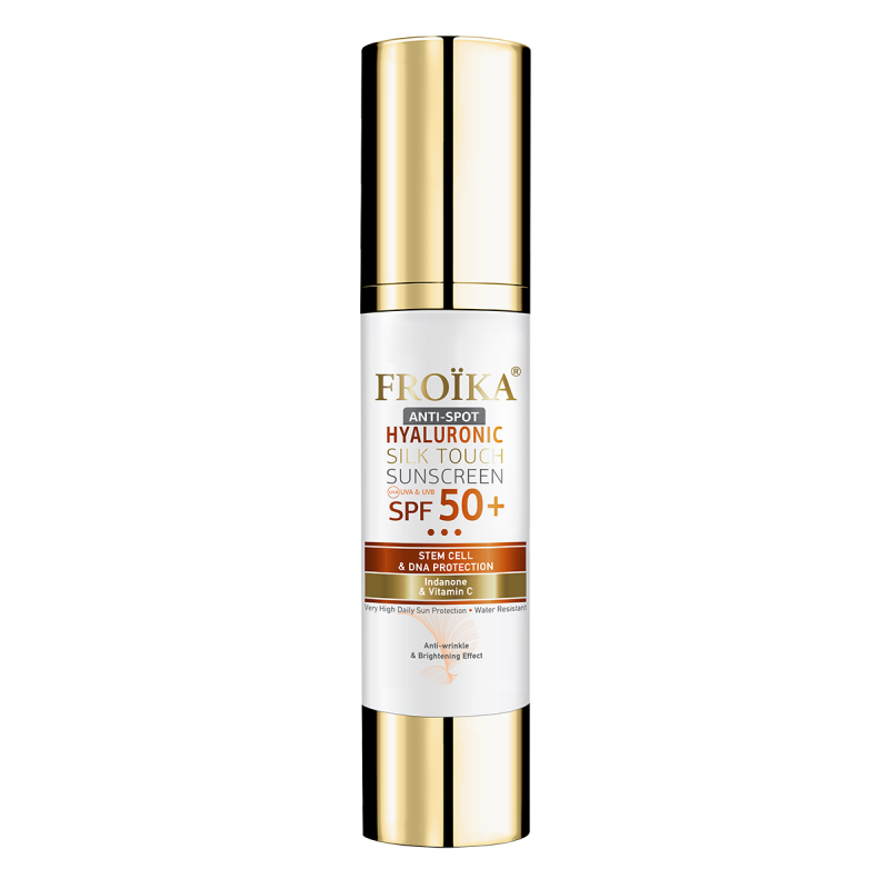 Φωτογραφία από HYALURONIC SILK TOUCH SUNSCREEN ANTISPOT SPF 50+