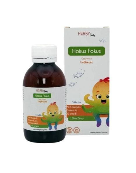 Φωτογραφία από Herby Family Hokus Fokus Παιδικό Σιρόπι για Ενίσχυση της Συγκέντρωσης 150 ml.