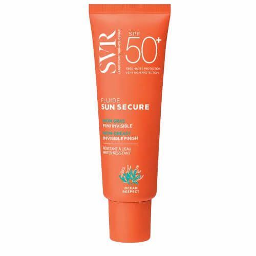 Φωτογραφία από SVR Sun Secure Fluide Dry Touch SPF50+ Αντιηλιακή Λοσιόν με Διάφανο Ματ Αποτέλεσμα 50ml.