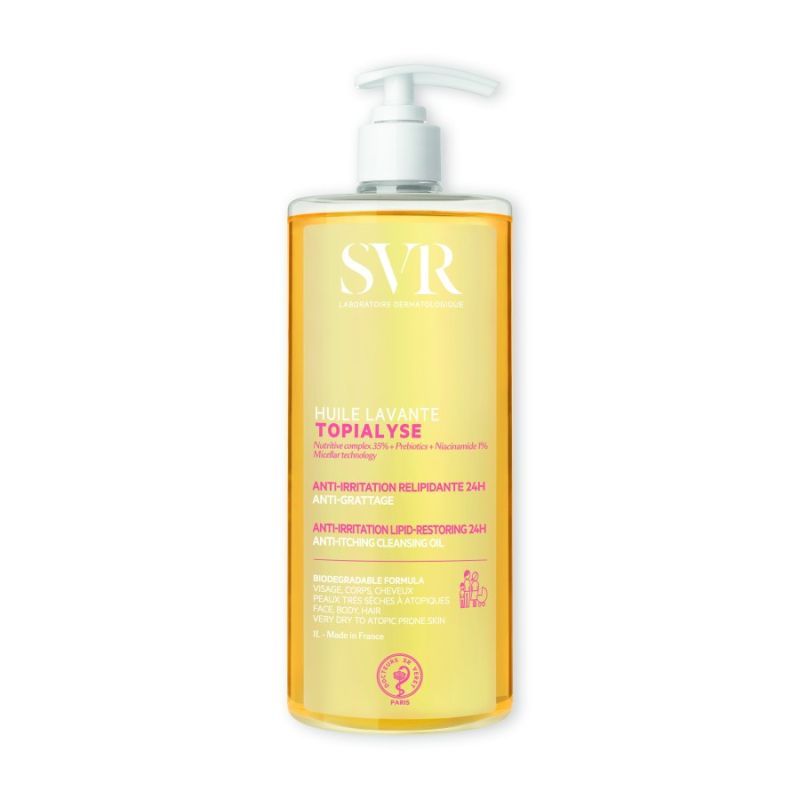 Φωτογραφία από SVR Laboratoire Dermatologique Topialyse Λάδι Καθαρισμού για το Πρόσωπο & το Σώμα 1000ml.