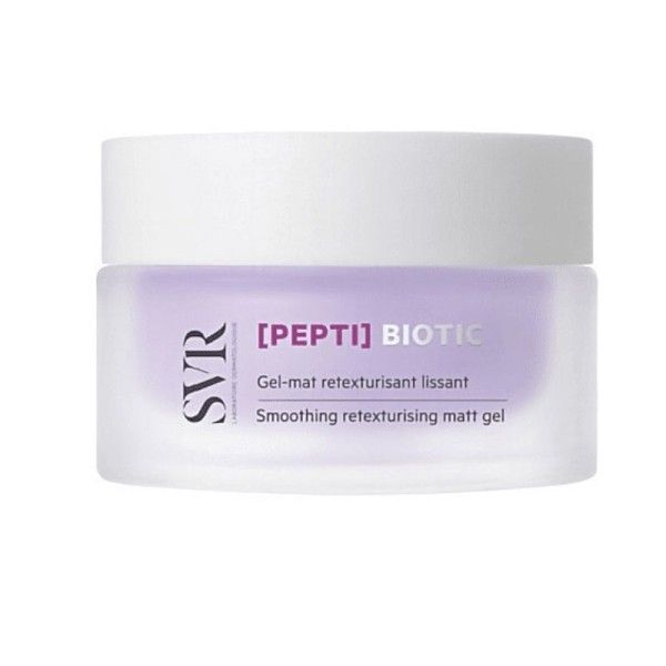 SVR Pepti Biotic Gel-mat Retexturisant Lissant Κρέμα Τζελ Προσώπου με Πεπτίδια για Ματ λεία όψη 50ml. Φωτογραφία από SVR Pepti Biotic Gel-mat Retexturisant Lissant Κρέμα Τζελ Προσώπου με Πεπτίδια για Ματ λεία όψη 50ml.